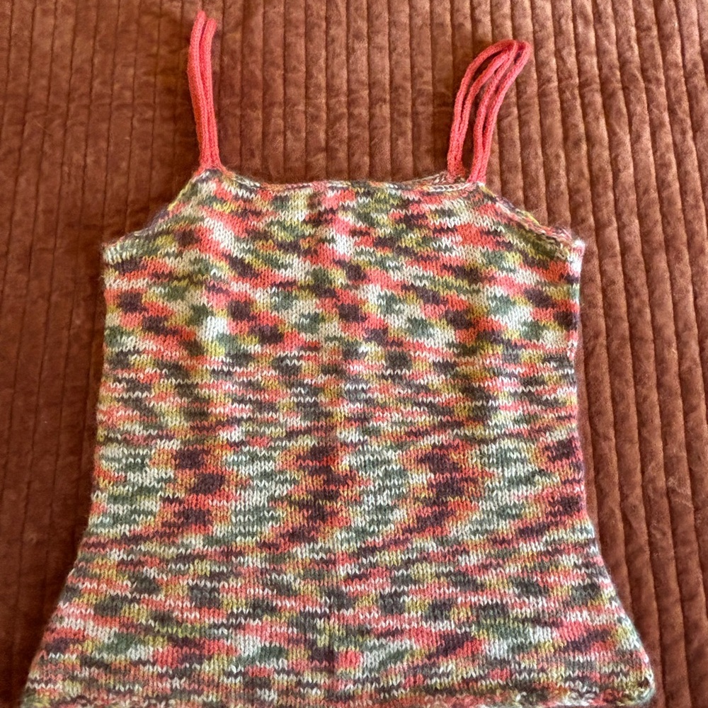 Multicolor Knit Women's Top